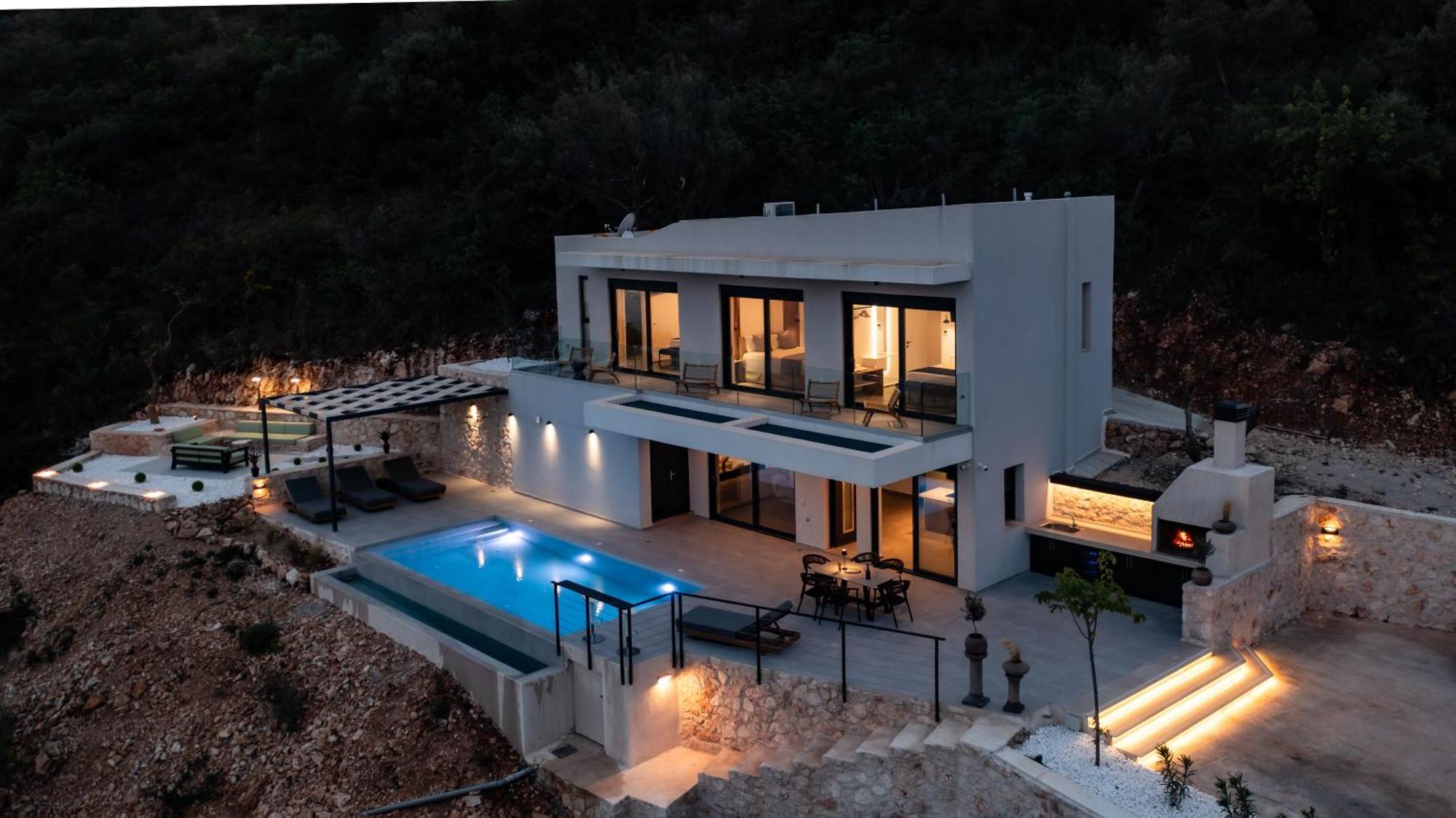 Pantea Luxury Villa Vasiliki  Ngoại thất bức ảnh